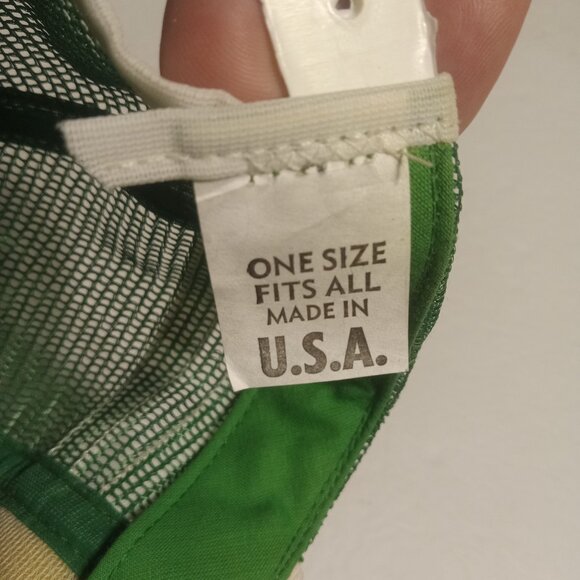 Quaker State Vintage 3 Stripe Trucker Hat/Cap OSFA - Picture 7 of 7